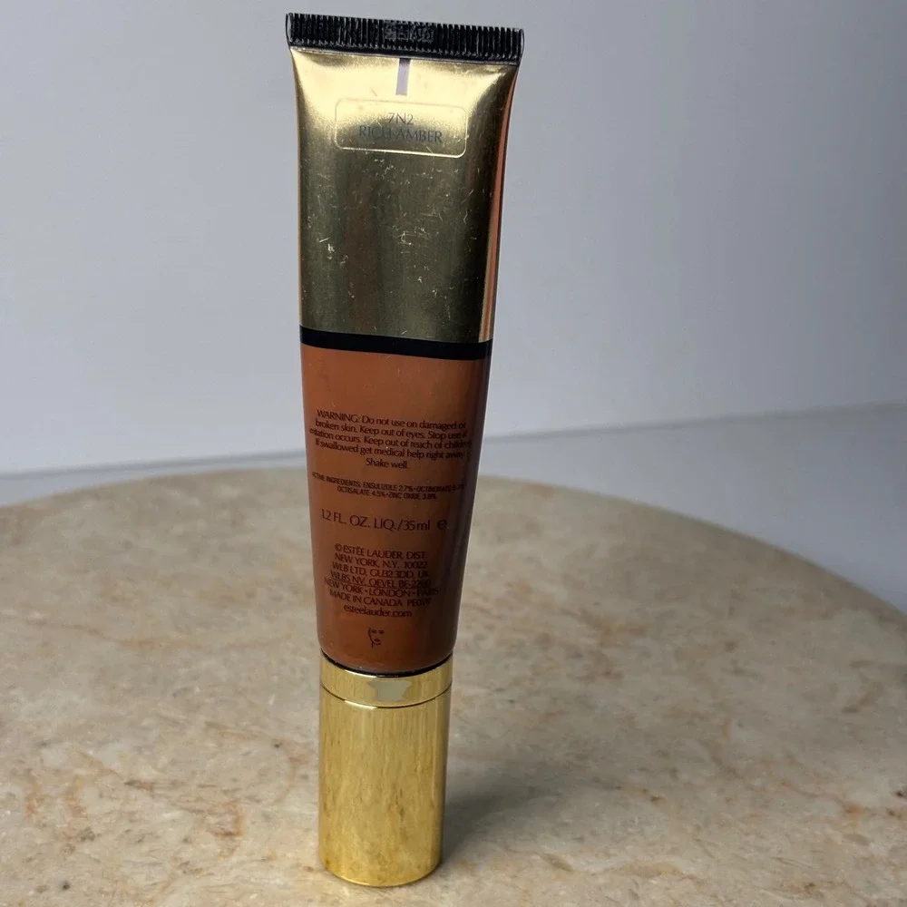 Estee Lauder Futurist Hydra Rescue Foundation 1.2oz 7N2‎ Rich Amber SPF 45